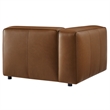 Auren Left Armchair in Coffee