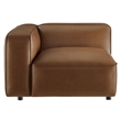 Auren Left Armchair in Coffee