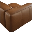 Auren Left Armchair in Coffee