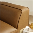 Auren Left Armchair in Camel