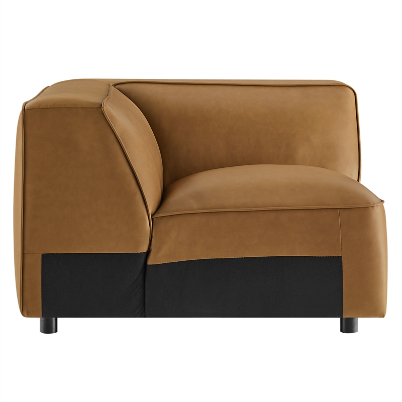 Auren Corner Chair in Camel