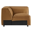 Auren Corner Chair in Camel
