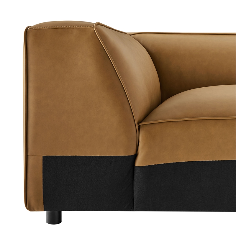 Auren Corner Chair in Camel