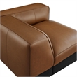Auren Right Armchair in Coffee