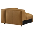 Auren Right Armchair in Camel