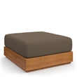 Tahoe Ottoman in Natural Cocoa