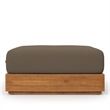Tahoe Ottoman in Natural Cocoa