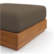 Tahoe Ottoman in Natural Cocoa