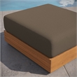 Tahoe Ottoman in Natural Cocoa