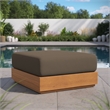 Tahoe Ottoman in Natural Cocoa