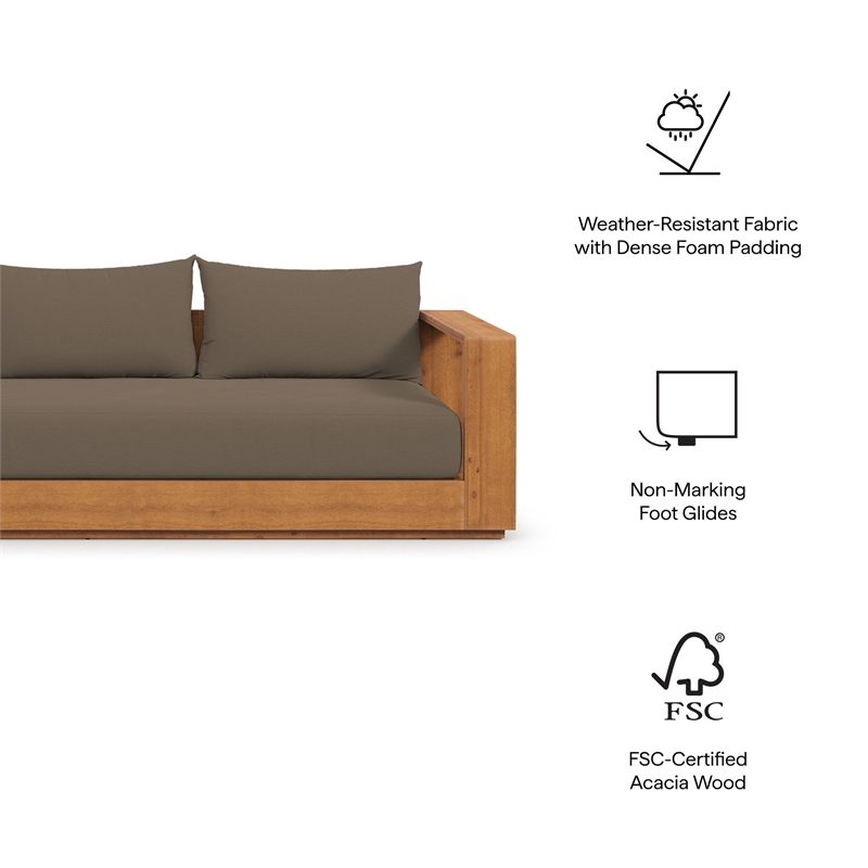 Tahoe Sofa in Natural Cocoa