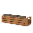 Tahoe Sofa in Natural Cocoa