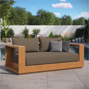 Tahoe Loveseat in Natural Cocoa