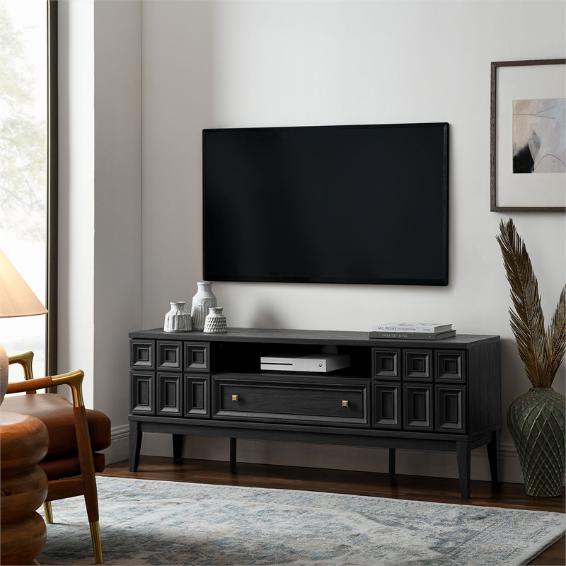 Samos TV Stand in Black