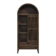 Vaughn Storage Display Cabinet in Walnut