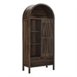 Vaughn Storage Display Cabinet in Walnut