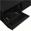 Vaughn Wall Mount TV Stand in Black