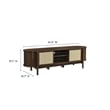 Reid TV Stand in Walnut