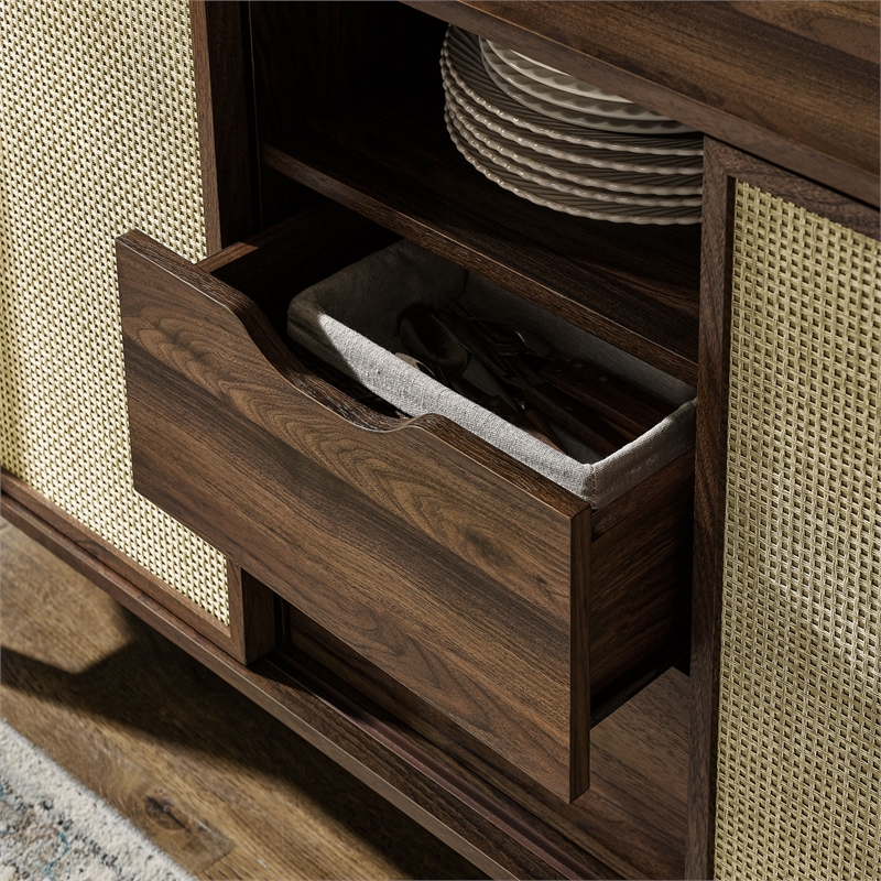 Reid Curved Sideboard in Walnut