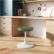 Modway Lippa Round Stool in Leaf Green