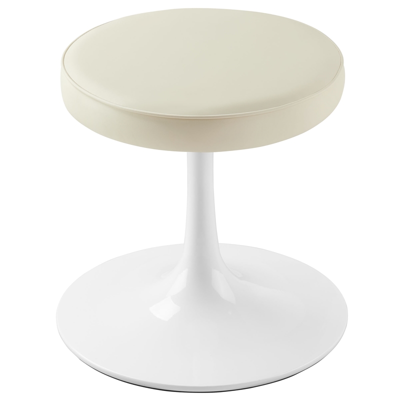 Lippa Round Stool in Stone