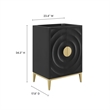 Beau Bathroom Vanity Cabinet (Sink Basin Not Included) in Black