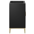 Beau Bathroom Vanity Cabinet (Sink Basin Not Included) in Black