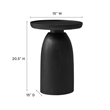 Holloway Side Table in Black