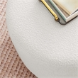 Modway Tilden Ottoman in Cloud White and Walnut