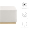 Modway Tilden Ottoman in Alabaster Natural