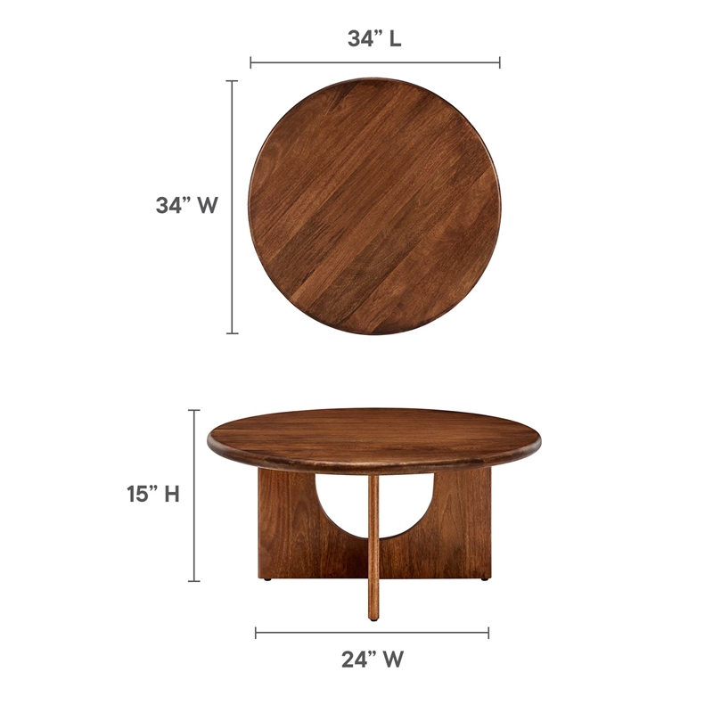 Rivian Coffee Table in Walnut