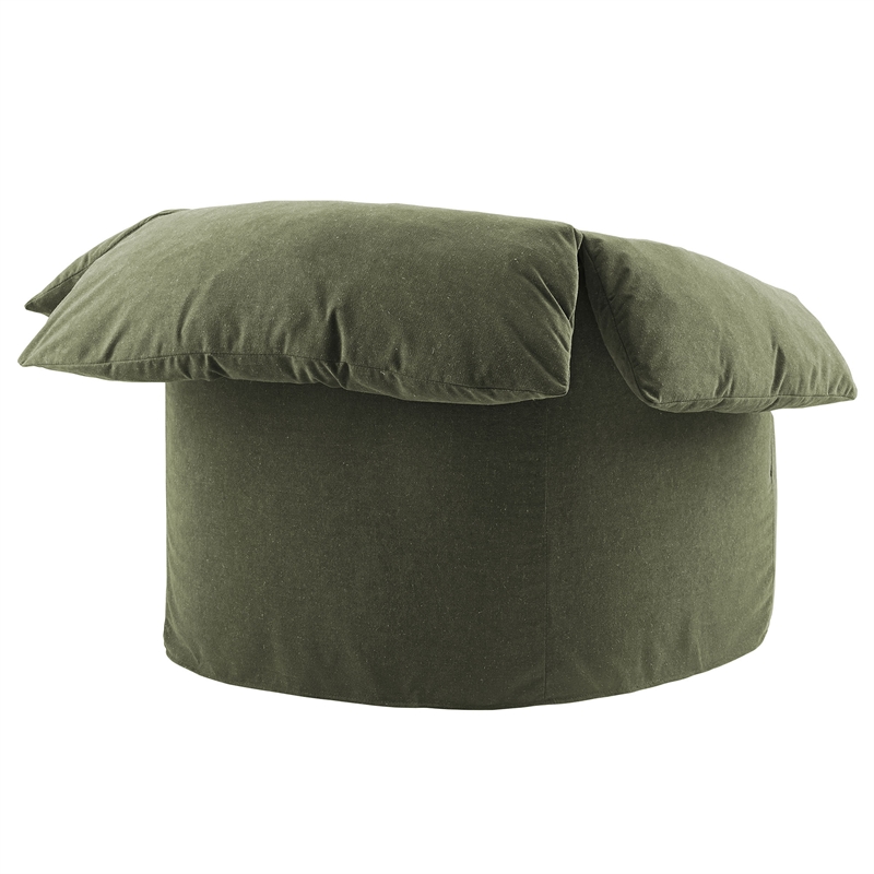 Modway Lark Oversized Armchair in Sage