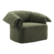 Modway Lark Oversized Armchair in Sage
