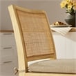 Modway Ovard Counter Stool in Natural