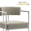 Modway Huron Counter Stool in Silver Wheat