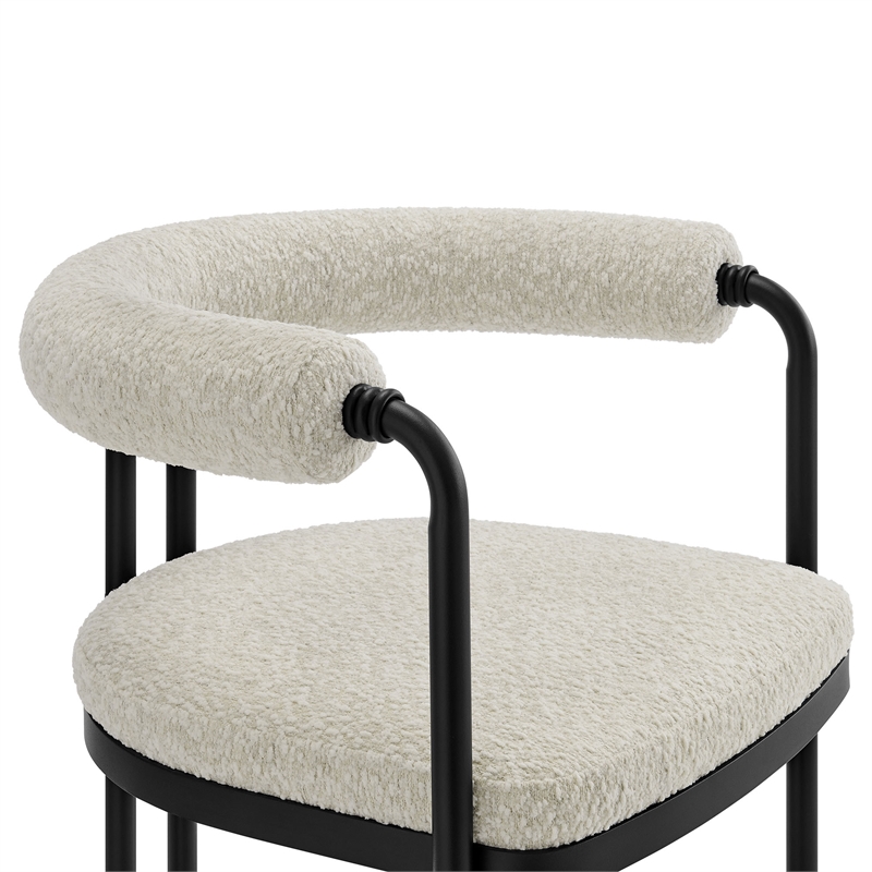 Modway Turin Dining Accent Chair in Black Pearl
