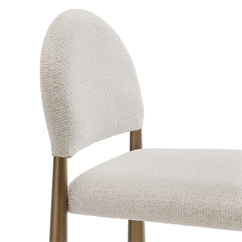 Modway Hayley Counter Stool in Brass Cream