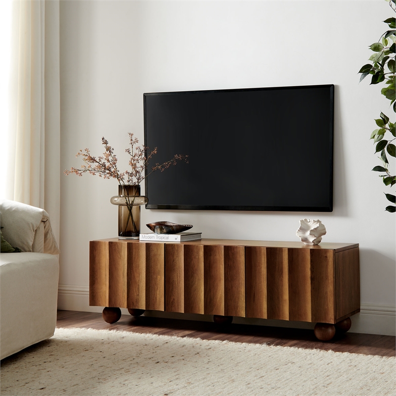 Modway Sorren TV Stand in Walnut