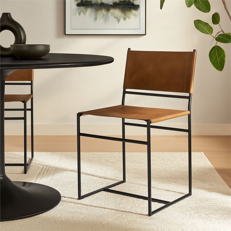 Modway Thatcher Dining Chair in Tan