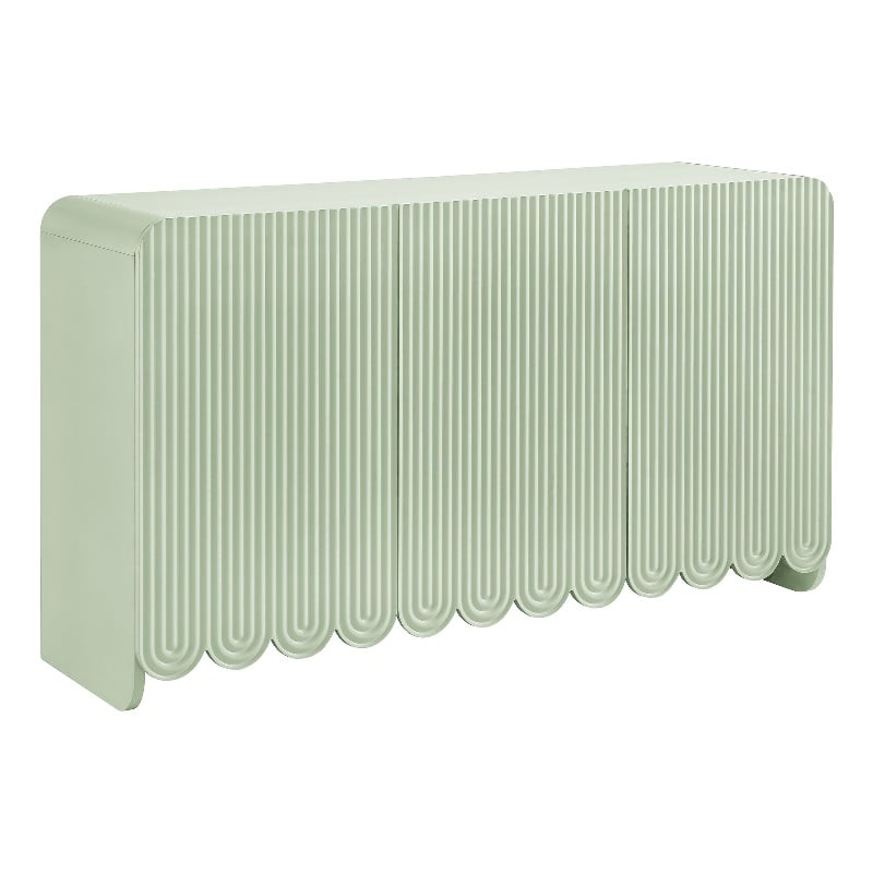 Modway Dahlia Sideboard Storage Cabinet in Sage