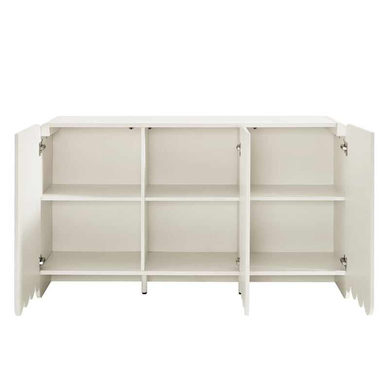 Modway Dahlia Sideboard Storage Cabinet in White