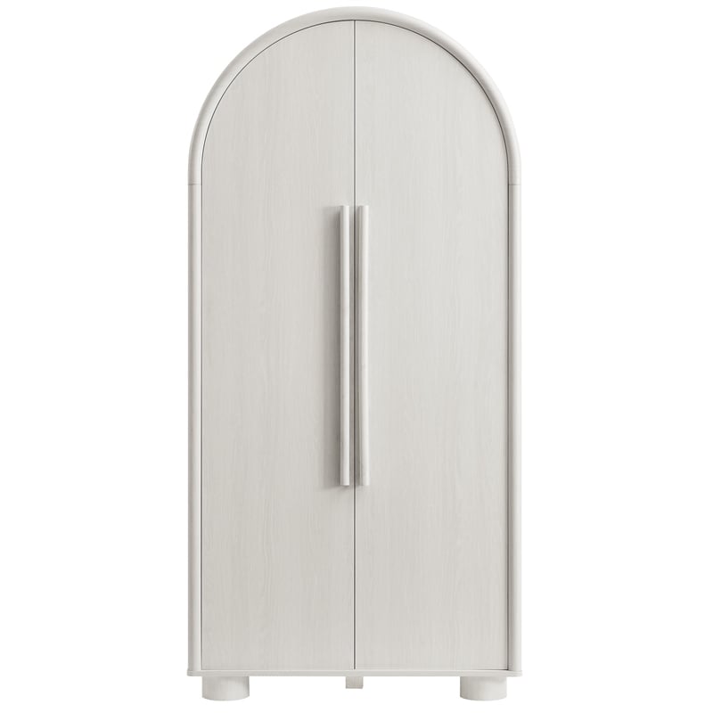 Bellamy Tall Arched Storage Cabinet in Ash