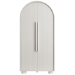Bellamy Tall Arched Storage Cabinet in Ash