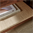 Oswin 1-Drawer Wood Nightstand in Walnut