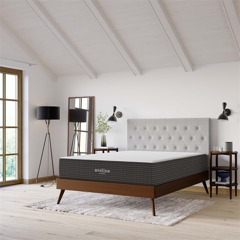 Modway 12 Inch Gel-Infused Ventilated Memory Foam California King Mattress