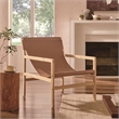Sonora   Leather Sling Chair in Chestnut Tan