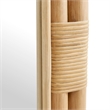 Corsica Oval Rattan Wall Mirror in Natural