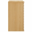 Modway Render Wall Mounted Bathroom Cabinet in Brown