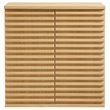 Modway Render Wall Mounted Bathroom Cabinet in Brown