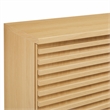 Modway Render Wall Mounted Bathroom Cabinet in Brown